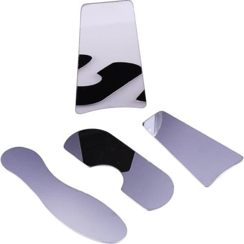 1 Set Orthodontic Intra-Oral Dental Stainless Steel Photography Mirrors Dental Clinic Material Oral Hygiene Tooth Health Tool