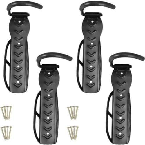 4 Pack Bicycle Wall Hanging Hook Rack Bicycle Rack Storage Vertical Bicycle Hook Suitable for Indoor Cabins,Etc