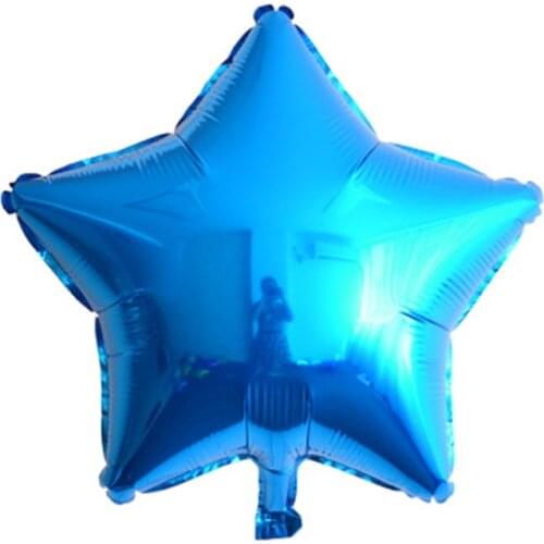 50PCS 18 Inch Balloon Accessories Pentagram Aluminum Foil Balloon Wedding Birthday Party Holiday Decoration Balloon