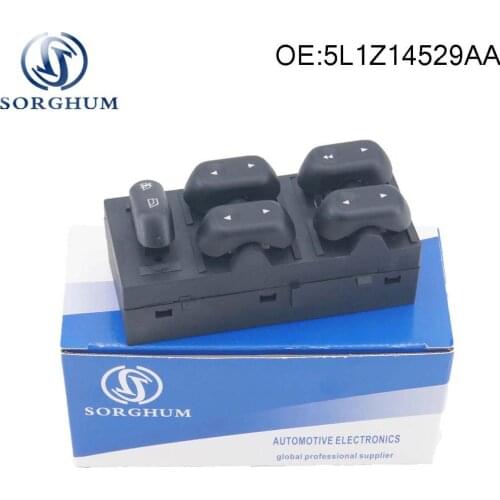 5L1Z14529AA 5L1Z-14529-AA Front LH Driver Side Power Window Master Switch For Ford F150 Crown Victoria Lobo Lincoln Mercury
