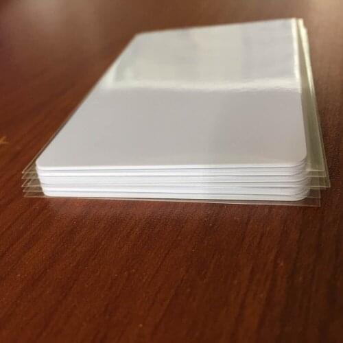 600pcs/lot 125KHz White PVC ID Smart Card TK4100/EM4100 id card