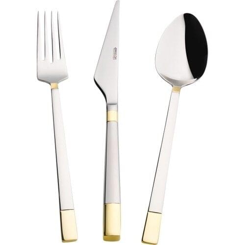 84 piece Luxury Boxed Fork Spoon Knife Set Flatware Spoon Fork Set Kitchen Utensils Sets Tableware Sets