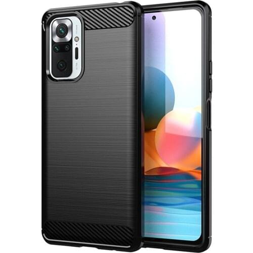 For Redmi Note 10 Pro Case Soft TPU Cover For Xiaomi Note 10 Pro 10S Lite Back Cover Shockproof