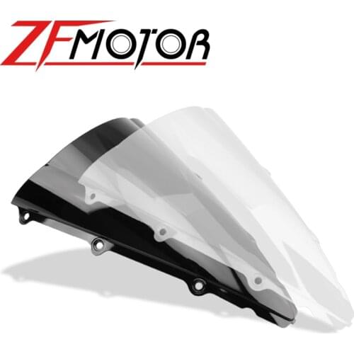 Black HotSale For Yamaha YZF 1000 R1 2002 2003 Windshield WindScreen Double Bubble yzf r1 02 03