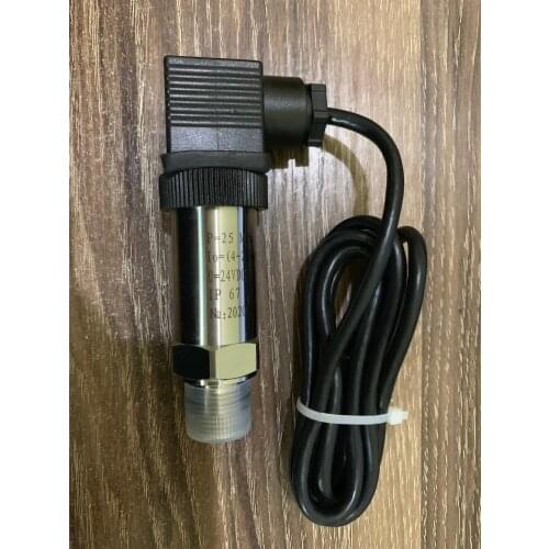 Optional pressure range Pressure Transmitter 4-20 mA M20*1.5 Accuracy 0.5 Steel 304 Sensor Hesman 1m 24v