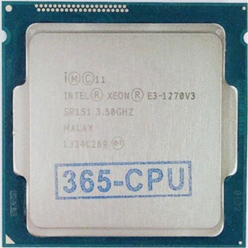 E3-1270 V3 3.5GHz 4-cores 8 MB LGA1150 80 W Server Processor E3-1270V3 CPU 1270V3