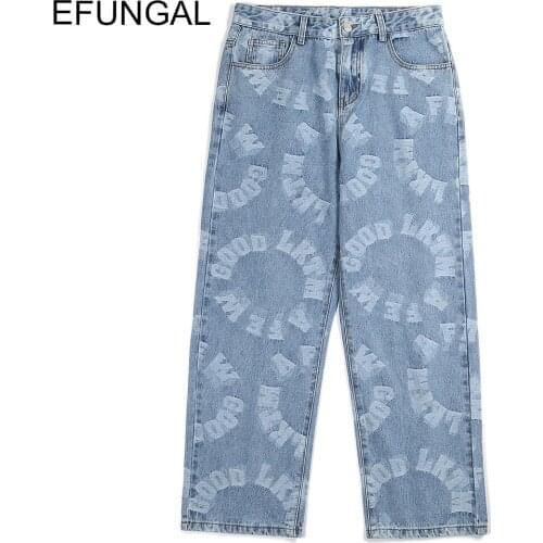 EFUNGAL Mens Jeans