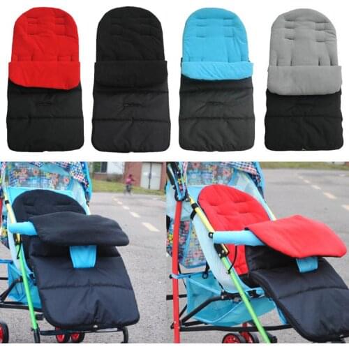 Multi-function Baby Stroller Sleeping Bag Children Kids Trolley Thickened Swaddle Windproof Waterproof Warm Foot Cover