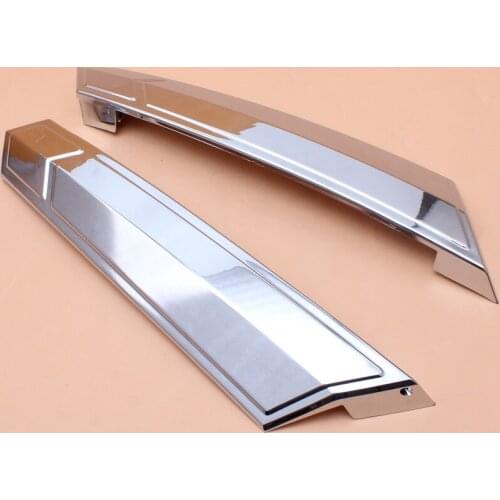 Motorcycle Chrome ABS Left And Right Saddlebag Hinge Covers Fits For Victory Touring New 2010-2017