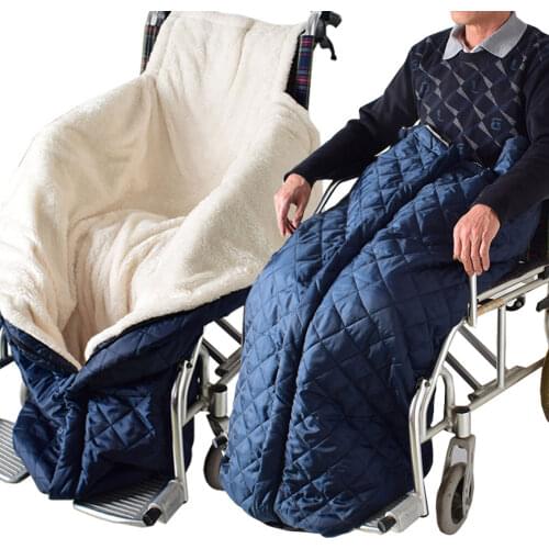 Wholesale Wheelchair Leg Cover Winter Leg Foot Back Warm Bag F Half-wrap Wind-proof Warm Blanket Outdoor Keep Legs WarmingSupply