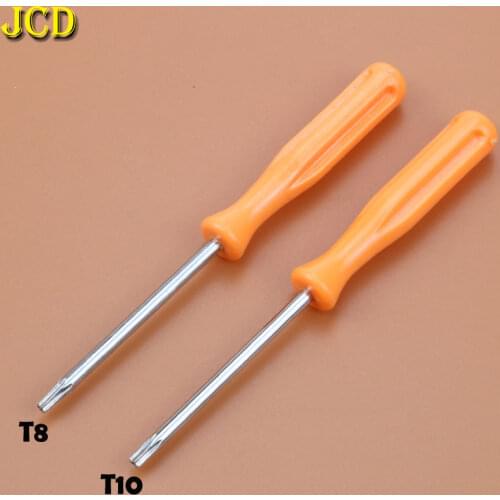 JCD Security Screwdriver for Xbox 360 For PS3 PS4 Tamperproof Hole Repairing Opening Tool Screw Driver Torx T8 T10