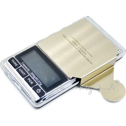 Precision to 0.01g Record Player Stylus Tracking Force Gauge Needle Scale For Turntable
