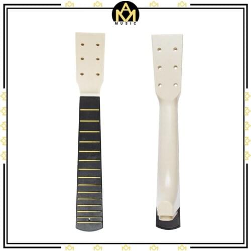 Durable Ukulele Neck 6 Strings Ukulele Neck Ukulele Fretboard Replacement Guitar Accessories