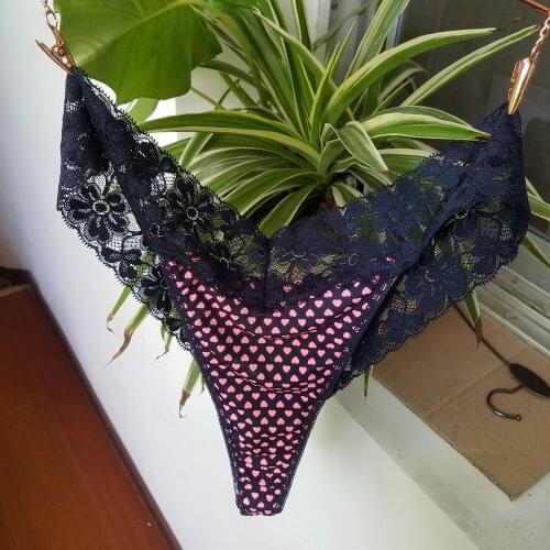 Big size XL-5XL Women lace G-Strings shorts Briefs sexy underwear ladies panties lingerie pants thong intimate wear 1pcs ZHX33