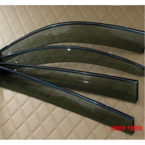 For Nissan Patrol y62 2010-2020 ABS Plastic Exterior Window Visors Awnings Rain Sun Deflector Guard Vent Cover Accessories