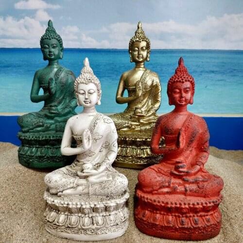 1 Pcs Creativity Garden DIY Resin Ornament Buddhism HomeDecoration for Craft Ornaments Home Decoration Birthday Gifts Desk