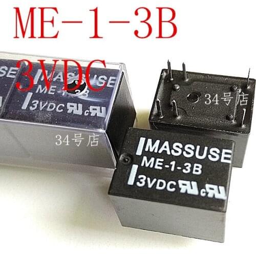 100pcs/lot ME-1-3B 3VDC 6pin 4100 3V Original new products in stock