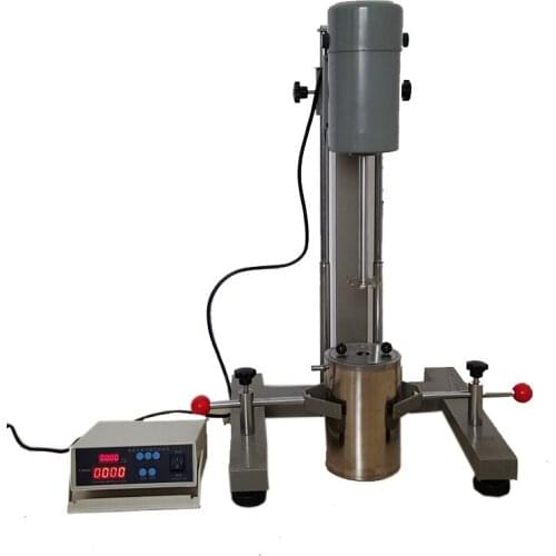 400W/1100W Chain Lifting Type Mortar Mixing Sand Mill Display Digital Dispersing Multipurpose Machine 220V Mortar Mixing Machine