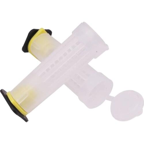 5 Pcs Beekeeping Queen Cage Beekeepers Tools Apiculture Bee Culture Bee Wang Taiwan Protective Cover ABS material