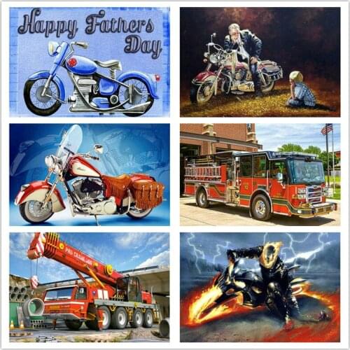 5d diy diamond painting motorcycle picture diamond embroidery full square drill 3d diamond mosaic rhinestone sticker