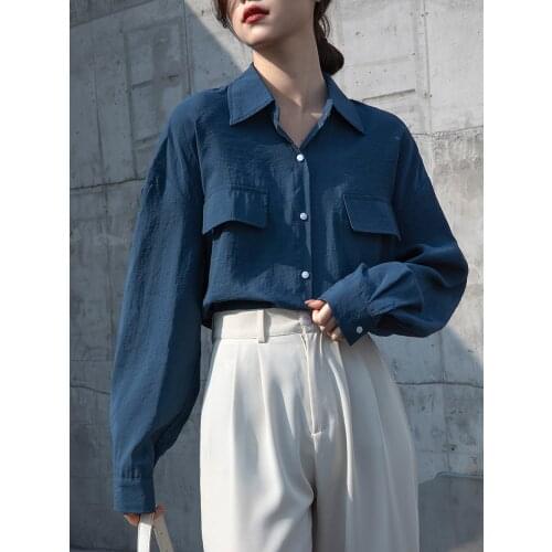 Блузки с воротником стойка AOSSVIAO China At AliExpress