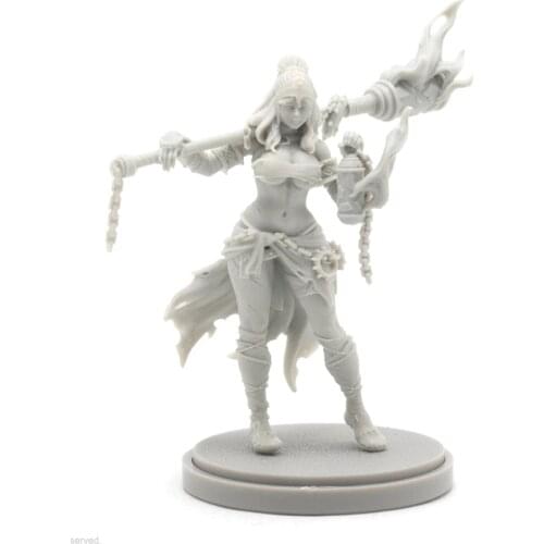 30630 Resin Figures Lantern Guard Unassambled Unpainted