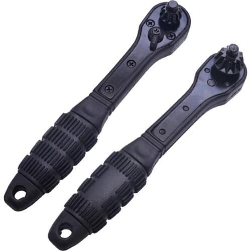 2 in1 Double Head Wrench Chuck Key Wrenches Ratchet Dual-Use Spanner Woodworking Power Hand Tool New Hot