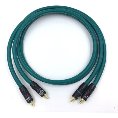 1Pair Cardas rca INTERCONNECT CABLE,audio video signal wire , RCA hifi extend line