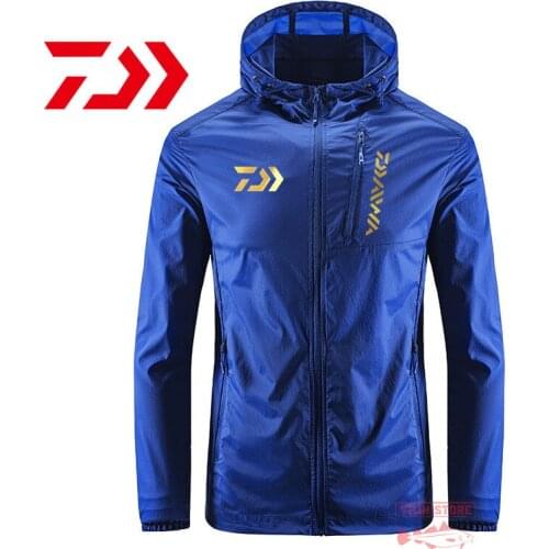 Daiwa Fishing Sun Protection Clothing Summer Mens Outdoor Sports Quick-drying Fishing Shirt Breathable Sun Protection Clothes