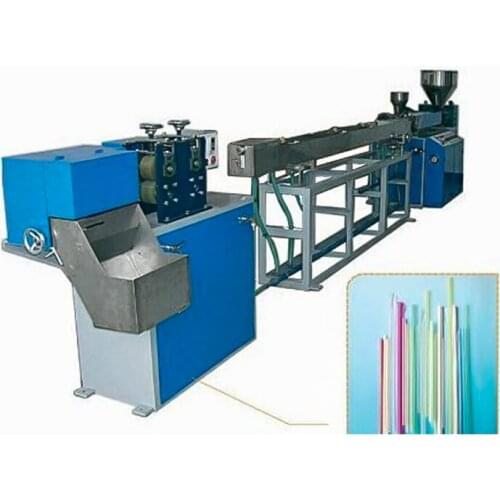 Plastic Straw Making Machine Drinking Straw Making Machine 30000-50000 Pieces/hour PP PE Three Color Drink Straw Machinery