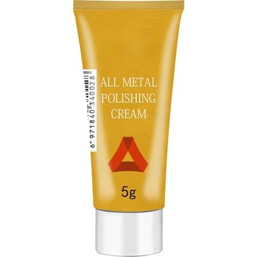 Metal Surfaces Polishing Chemical Ultimate All Metal Polish Cream 5g For Copper Aluminum Stainless Steel Chrome