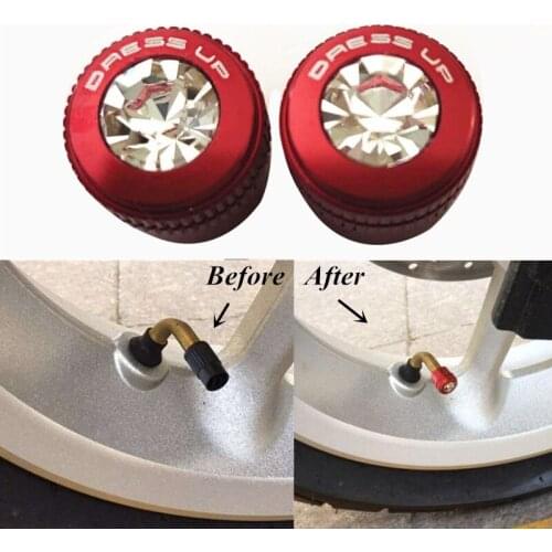 Modified Motorcycle nmax155 xmax300 Durable Aluminium Alloy Dust Cover Wheel Tire Tyre Rim Valve Stem Cap tire cap for nmax xmax
