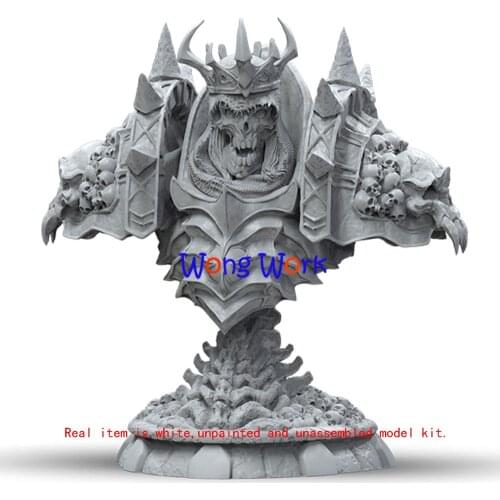 Wong Work Unpainted 12cmH 17cmH 3D Printing Unassembled Garage Kits GK Model Kit Figure Statue Hollow TZ-210716-2