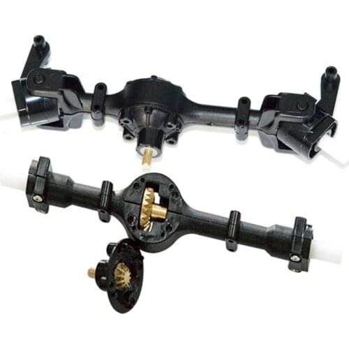 Front Rear Bridge Axle W/ Metal Gear for WPL B14 B24 C14 C24 Fayee FY001 FY002 Rc Car Parts