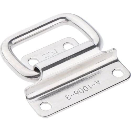 Boat Deckj Hatch Pull Handle Marine Furniture Locker Handles Folding Lift Ring 316 Stainless Stee