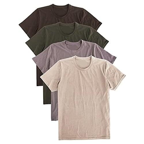 2020 solid color T-shirt cotton casual