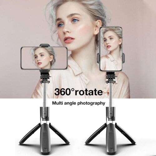 Universal Wireless Bluetooth Selfie Stick With Tripod Remote Control Mini Extendable Handheld Monopod For iPhone For Gopro
