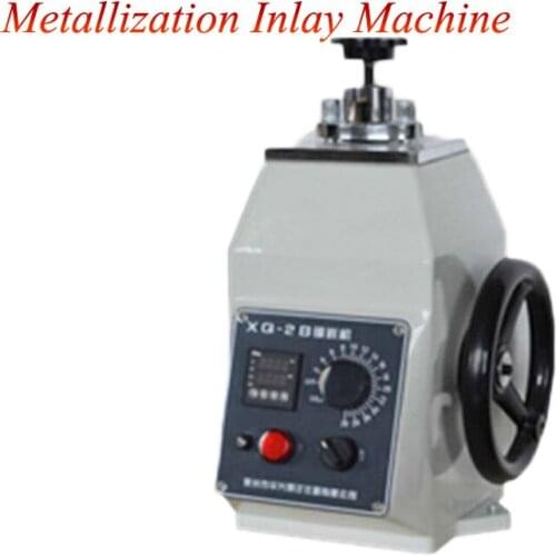 220V 650W Vertical Metallization Inlay Machine Hot Press Machine Diameter 30mm Metallographic Sample Mosaic XQ-2B