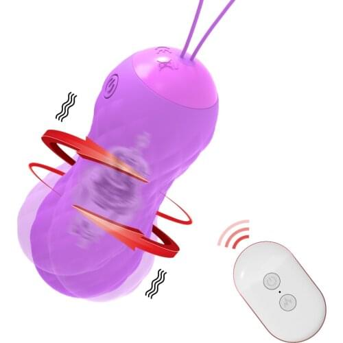 Wireless Remote Control Vibrating Love Egg G-Spot Simulator Vaginal Ball Anal Plug Vibrator Masturbator Sex Toys for Women Adult