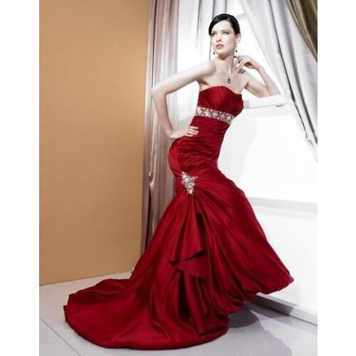 2018 sweetheart open back lace-up empire waist embroidery crystals vestido de noiva bridal prom gown bridesmaid dresses