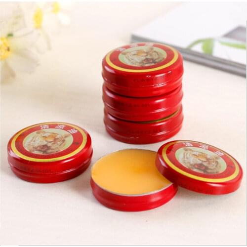 5pcs Tiger Balm Cooling Ointment Essential Balm Fatigue Revitalize Improve for Headache Motion Sickness Mosquito Bites Bad Smell