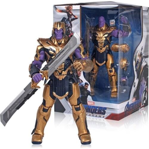 8 Inch Original Marvel Avengers 4 Thanos Toys Action Figure Avengers 4 Endgame dolls Infinity Legends Toys Collectable