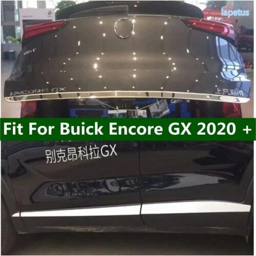 Side Car Door Body / Rear Tail Gate Anti-scratch Protector Strips Molding Cover Trim Fit For Buick Encore GX 2020 2021 Exterior