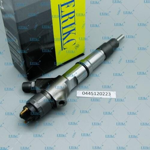ERIKC 0445120223 612600080971 Common Rail Fuel Diesel Injector for Shanqi Delong Foton Sinotruck Weichai WD10