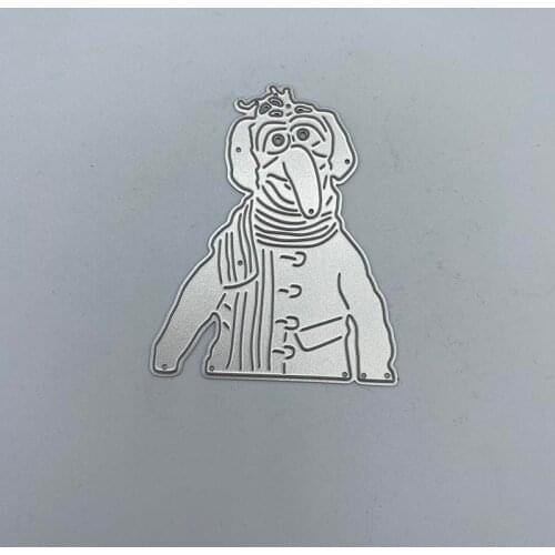 Bird man Metal Cutting Dies Stencils For DIY Scrapbooking Album Paper Card Decorative Craft Embossing Die Cuts New 2019