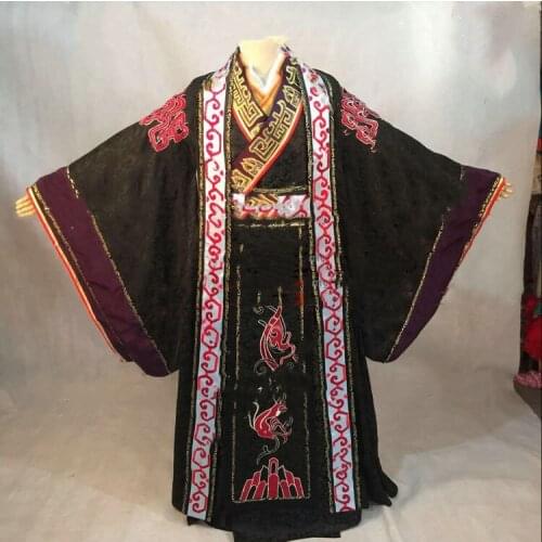 New Design Male Costume Hanfu Drama Emperor Costume for Photo House or TV Play Stage Performance Hanfu Cosplay