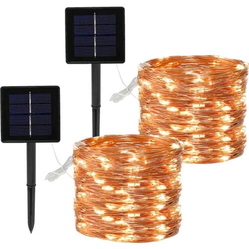 Christmas Decorations for Home Solar Copper Wire Led Light String Xmas Decoration Christmas Decor New Year Home Decor Navidad