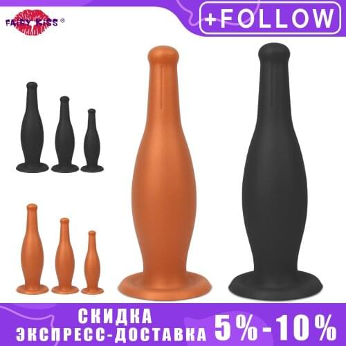 Silicone Big Butt Plug Anal Sex Toys For Adults Men Woman Huge Buttplug Dildo Masturbator Stimulator Anus Dilatador Product Shop