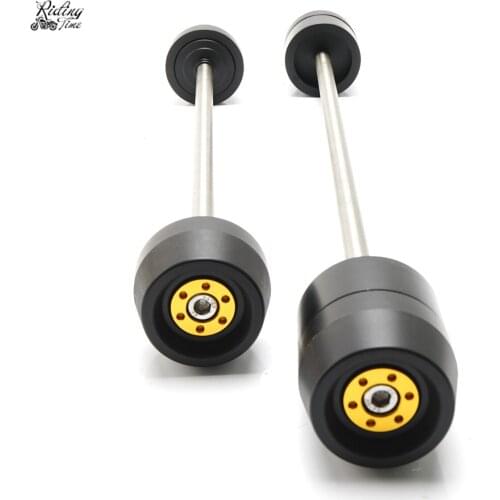 For Ducati Scrambler 800 2014-2020 Motorcycle Front Rear Axle Fork Crash Sliders Wheel Protector