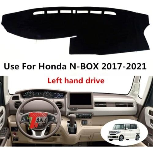 TAIJS Factory Casual Simple Sport Polyester Fibre Car Dashboard Cover For Honda N-BOX 2017 2018 2019 2021 2022 Left Hand drive